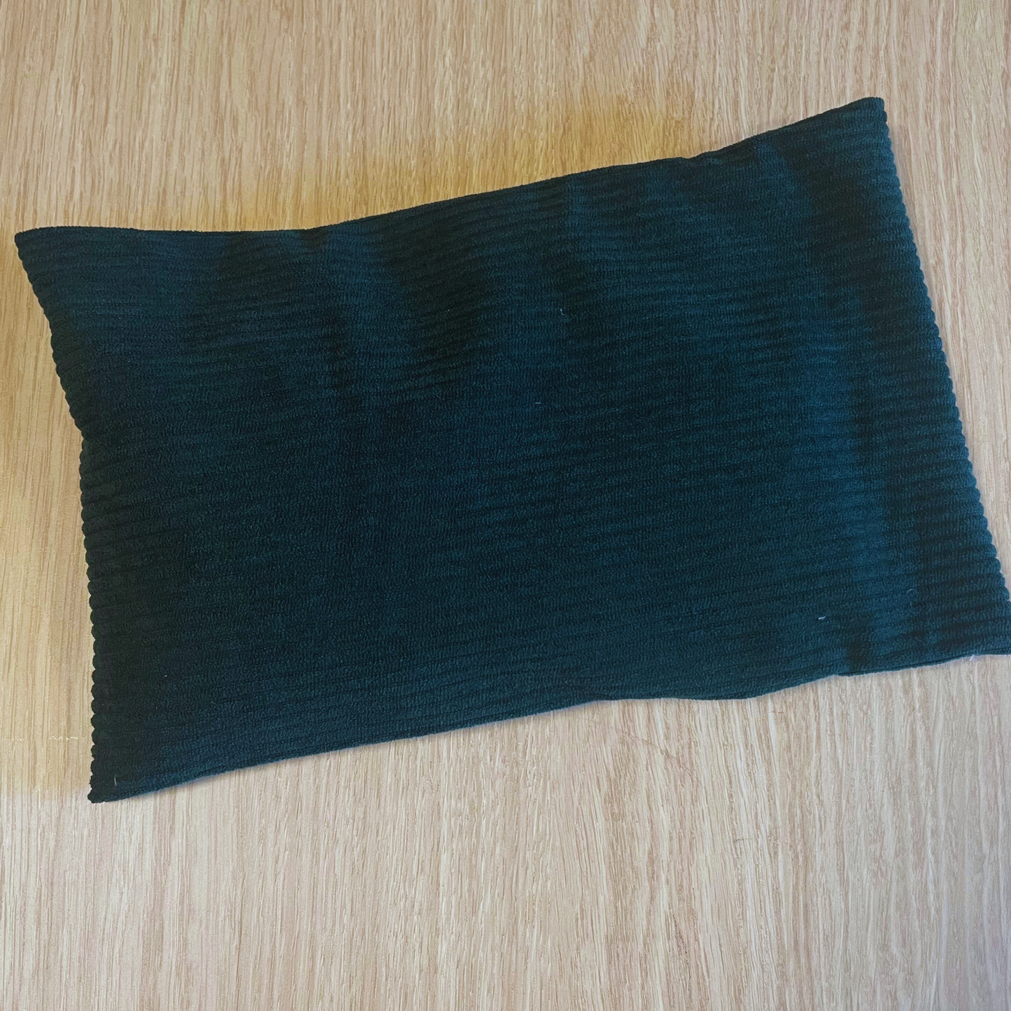 💚 Bouillotte sèche en graine de lin – Format Classique • Doudou vert