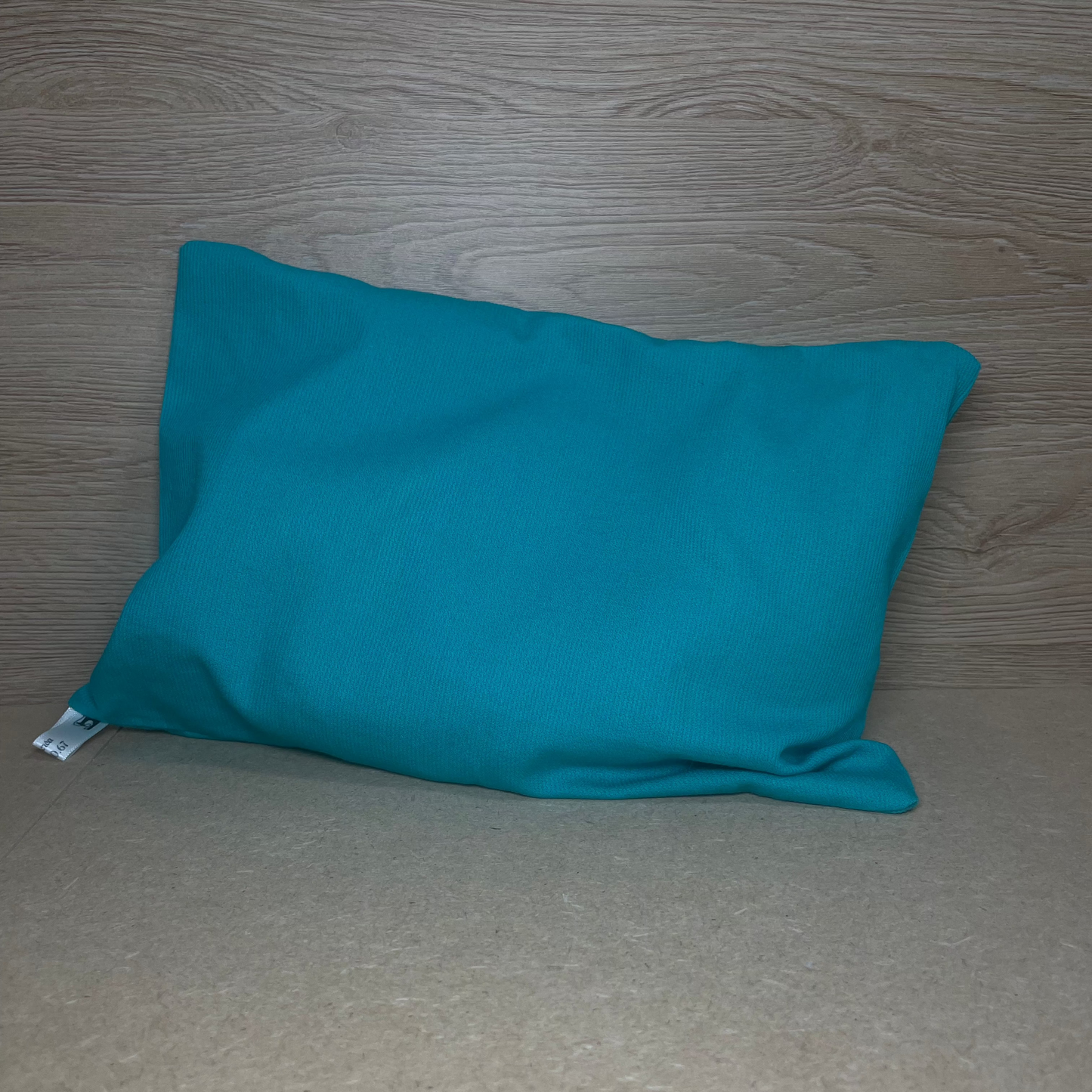 Bouillotte Sèche en Graine de Lin - Turqoise - Soulagement Naturel et Durable.