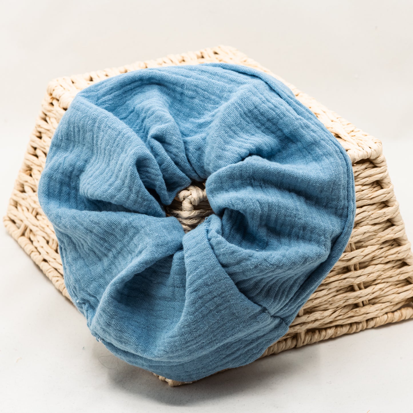 Chouchous en coton – Deux tailles (Enfant & Adulte) – coloris Bleu Horizon
