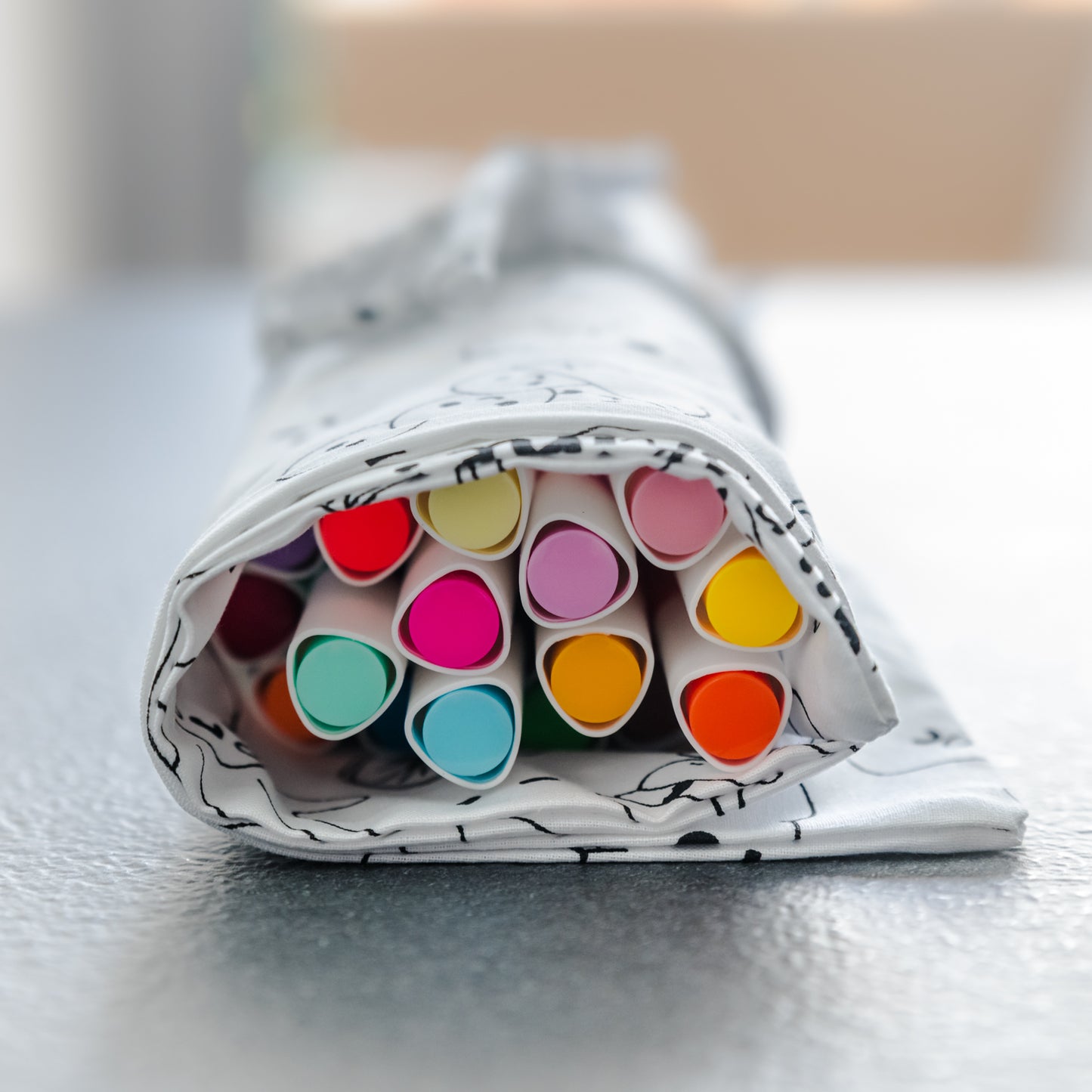 Set de table à colorier – Lavable et réutilisable