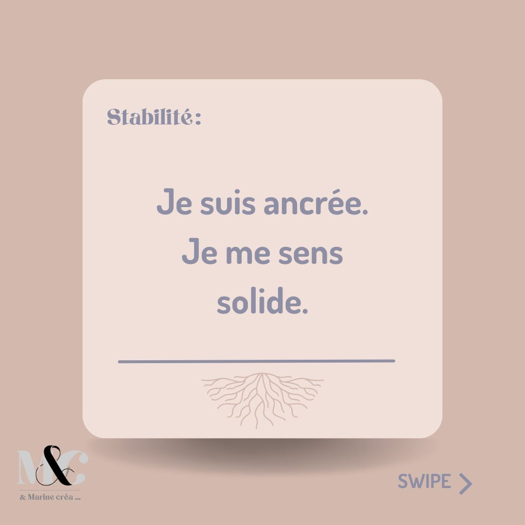 Lingettes démaquillantes marron - La stabilité