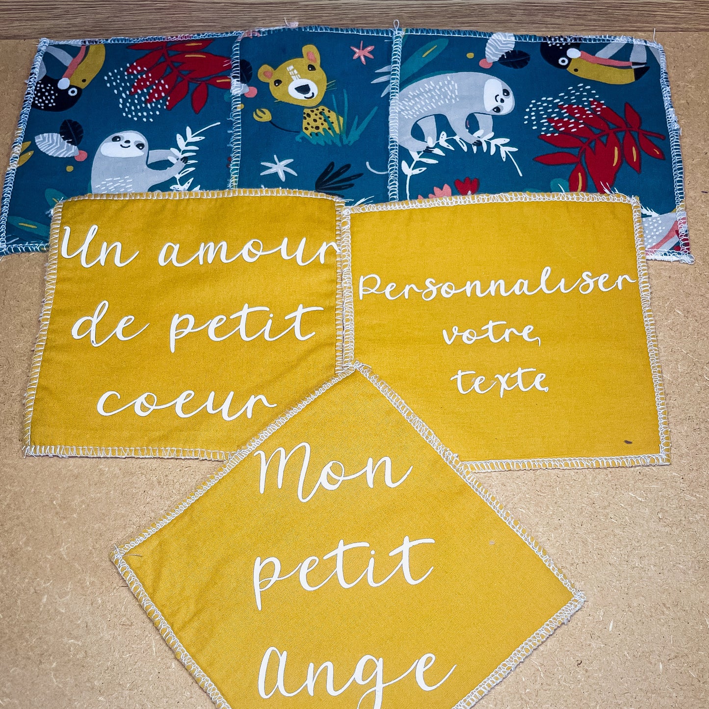 Lot n° 3 - Lot de panier de couche jungle