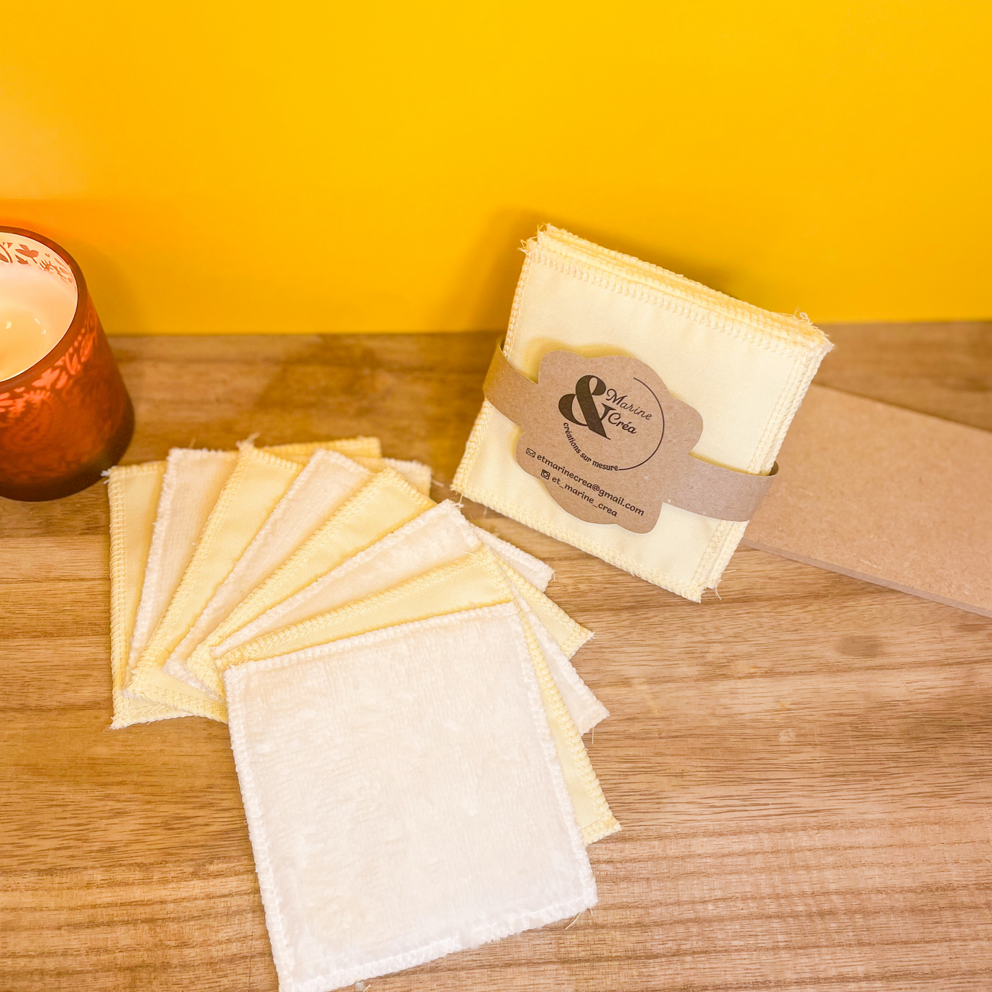 đ Pack de 8 lingettes â Les Intentions La Joie