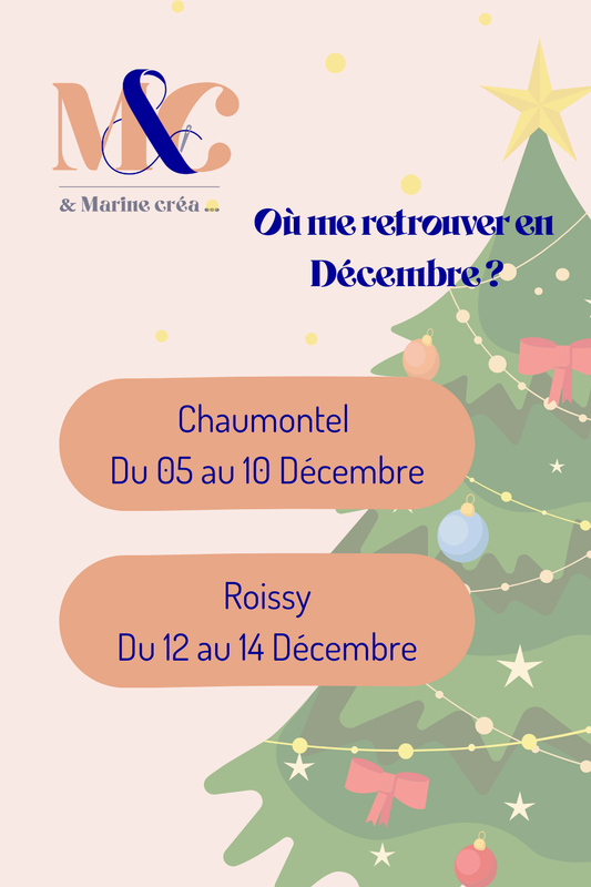 Où me retrouver en décembre ? Mes marchés de Noël 2025 🎄✨