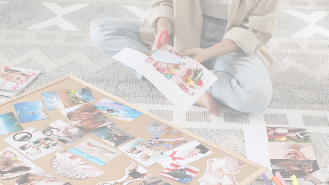 Créer son vision board : un outil doux pour se réaligner