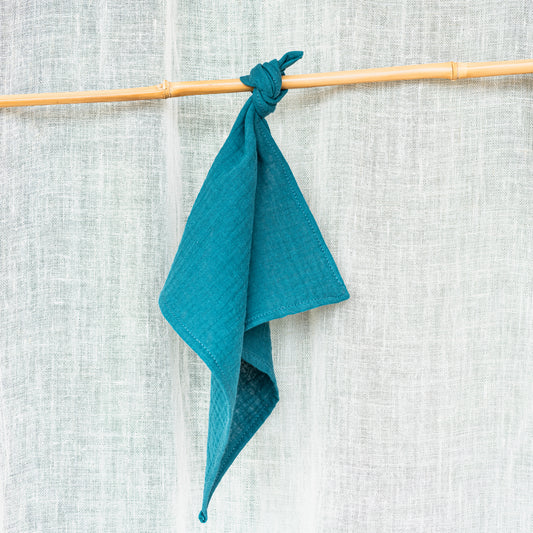 Carrés Glacés Oasis profond – Lingettes rafraîchissantes en gaze de coton