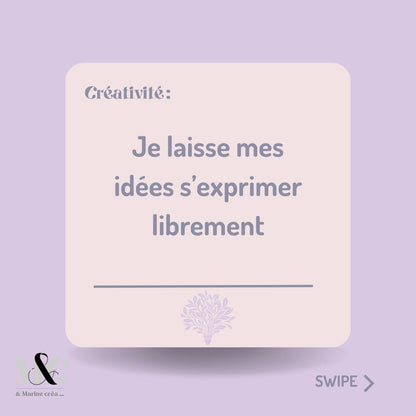 Lingettes démaquillantes Parme - La Créative