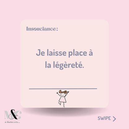Lingettes démaquillantes Rose pale - L'insouciance